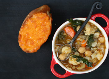 Recipe: Garbanzo Cauliflower Soup